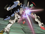 Tallgeese II vs Altron Gundam 01 (Wing Ep48)
