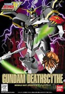 Original 1/144 XXXG-01D Gundam Deathscythe (Re-issue; 2000): box art