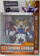 SD Archive "GF13-017NJ Shining Gundam" (2004): package front view.