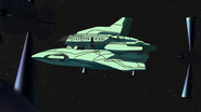 Command Shuttle Side View 01 (SEED HD Ep8)