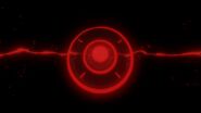 Sensor glowing upon being awakened (Cutscene from IRON-BLOODED ORPHANS Urdr-Hunt)