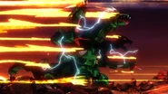 Hit by Try Burning's Houou Haoh-Ken
