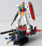 (GFF) #0004 "G-Armor (RX-78 Gundam + G-Fighter) figure set (2001): product sample