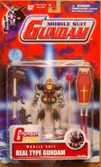 MSiA / MIA "RX-78-2 Gundam (Real Type Color)" (North American release; 2001): package front view