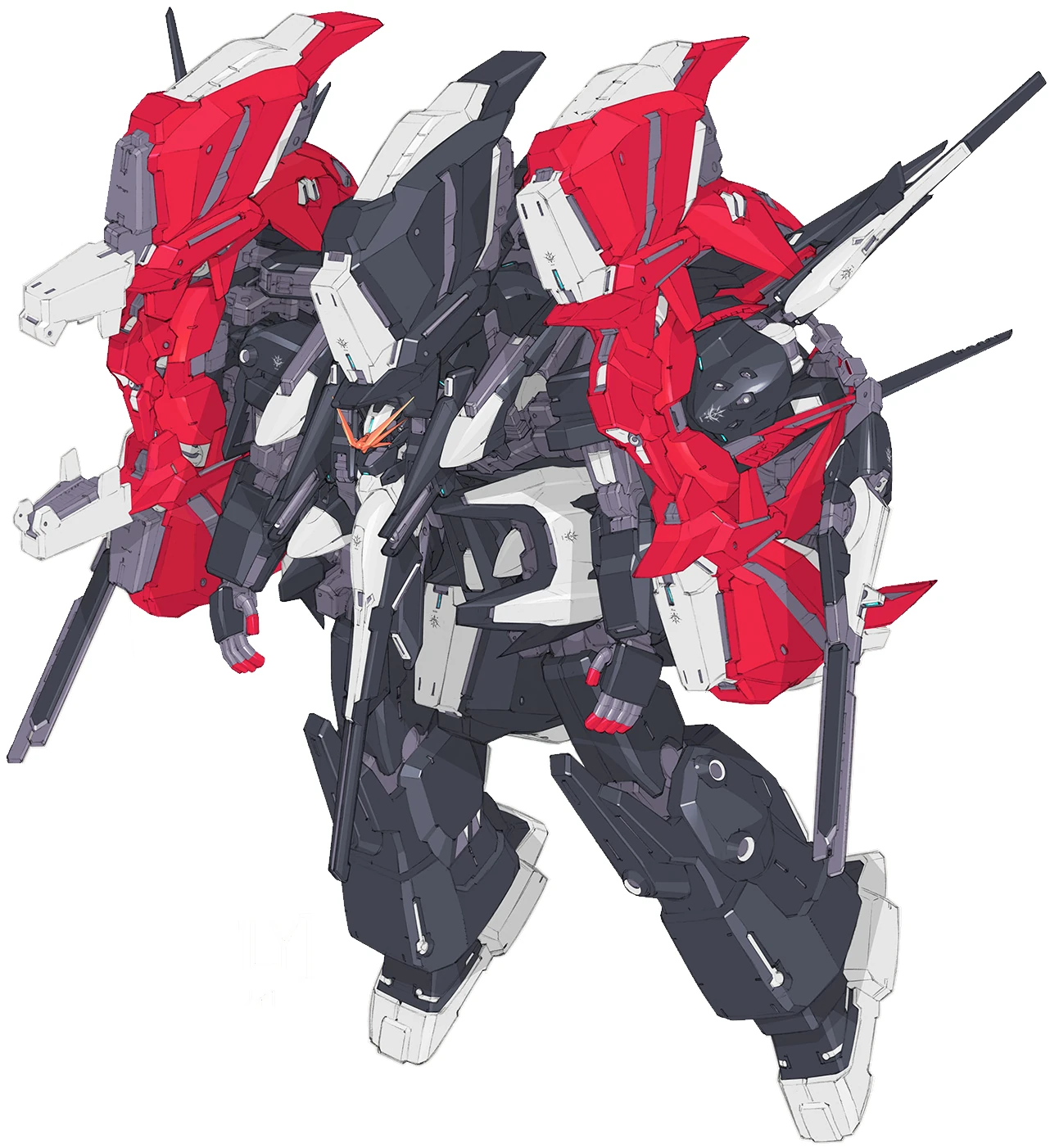ARZ-124QN Gundam TR-6 ［Queenly］ Full Armor Form | The Gundam