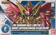 Legend BB Knight Superior Dragon [Clear Color Ver.] (The Gundam Base Tokyo exclusive; 2017): box art