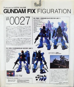 The Robot Spirits RX-79BD-1 Blue Destiny Unit 1 Ver. A.N.I.M.E.  Mobile Suit Gundam Side Story The Blue Destiny) I.201485294