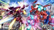 Promo art for GGGP 2023 with YG-111 Gundam G-Self Perfect Pack