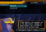 Garma's entry, includes a short bio