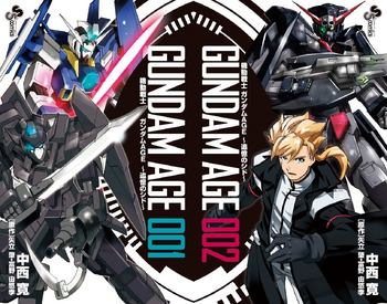 Gundam AGE Memories of Sid Combined Covers