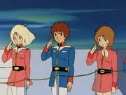 White Base mourns Lt. Matilda.