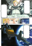 George Glenn in Tsiolkovsky as seen in Mobile Suit Gundam SEED Re: