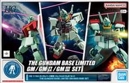 1/144 HGUC GM/GM II/GM III Set (The Gundam Base Tokyo exclusive; 2023): box art