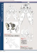 Linearts and profile from Dengeki Data Collection - Mobile Suit Gundam 00 Side Stories