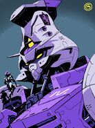 Artwork of the ASW-G-66 Gundam Kimaris