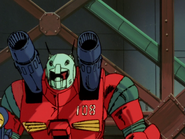 Kai Shiden's Guncannon in Mobile Suit Zeta Gundam