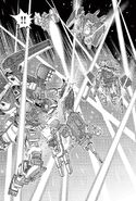 Hit by beam fire