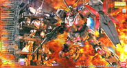 MG 1/100 RX-0 Unicorn Gundam HD Color Ver. + MS Cage (2010): box art