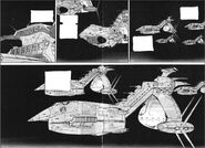 Musai-class ships with 4-barrel anti-aircraft guns & HLVs