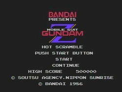 Mobile Suit Z Gundam Hot Scramble The Gundam Wiki Fandom