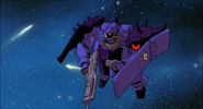 Rezin Schnyder's Geara Doga reloading Beam Machine Gun