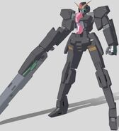 CG Seraphim Gundam GN Cannon