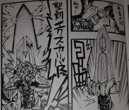 Knight Unicorn using the Magnum Sword to summon in SD Gundam Ultimate Battle