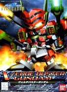 SD Gundam BB Senshi "GAT-X103AP Verde Buster Gundam" (2007): box art