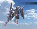 GN-001 Gundam Exia Sky Descent Wallpaper