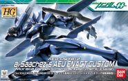 HG00 1/144 AEU-09Y812 al-Saachez's AEU Enact Custom (2008): box art