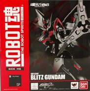 Robot Damashii "GAT-X207 Blitz Gundam" (Tamashii Web exclusive; 2013): package front view