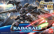 HGRG 1/144 Kabakali (2015): box art