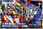 Knight Unicorn's first card from SD Gundam Ultimate Battle