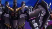 Gundam Throne Eins head view