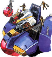 S Gundam and INCOM: color art