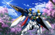 Wing Gunpla takes aim (Build Fighters).