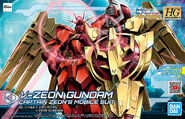 HGBD:R 1/144 ν-Zeon Gundam (2019): box art