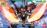 HG00 1/144 GNX-U02X Masurao (2009): box art