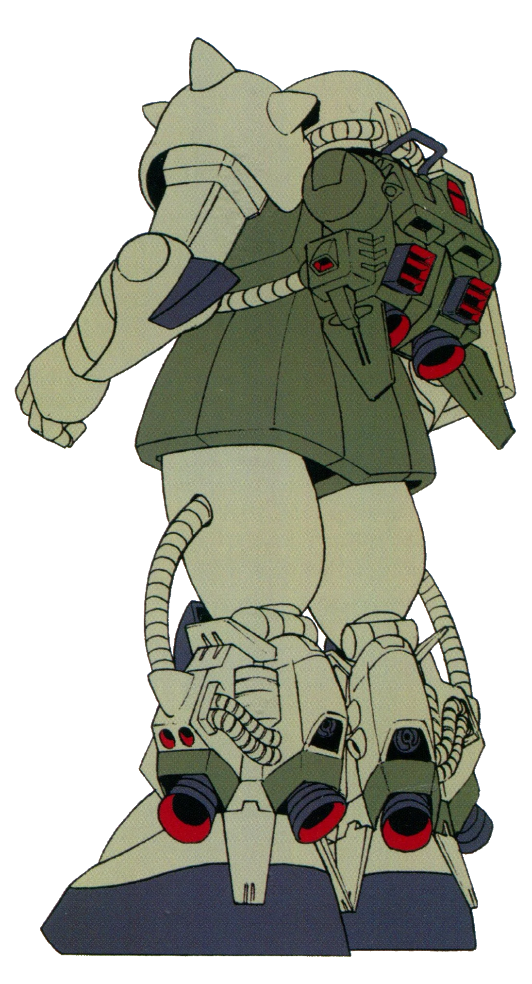 MS-06R-1 Zaku II High Mobility Test Type | The Gundam Wiki