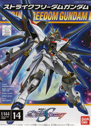 1/144 ZGMF-X20A Strike Freedom Gundam - Boxart