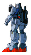 RX-79(GUNDAM GROUND TYPE) back a