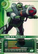 Zaku Marine Type as featured in Gundam Card Builder