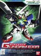 SD Gundam BB Senshi Gundam Exia (2008): box art