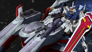 Duel Gundam with Strike beam rifle and shield