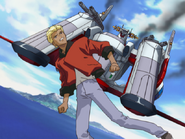 In opening of Mobile Suit Gundam SEED: Never Ending Tomorrow