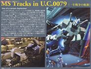 Illustration from the instruction manual of MG 1/100 RX-78-3 Gundam Ver.2.0