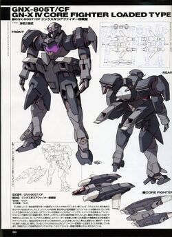 Gnx 805t Cf Gn Xiv Core Fighter Loaded Type The Gundam Wiki Fandom