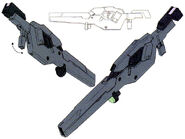 GNY-004 - Gundam Plutone - GN Beam Rifle