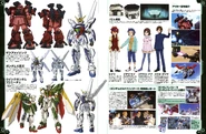 Zaku Amazing, Gundam X Maoh, Wing Gundam Fenice - Characters
