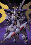 Gundam Double X and X Divider in Gundam Artbook.